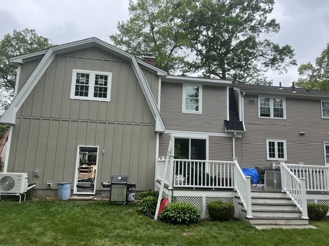 New deck on a finished addition